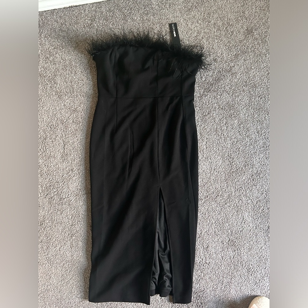 Black fashion nova dress
